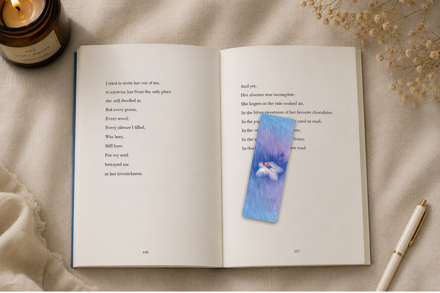 Aesthetic & Literary Designer Bookmarks Collection Vol. 2 | PIXBY