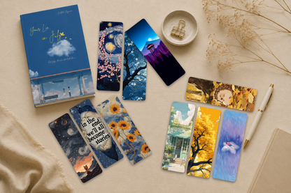 Aesthetic & Literary Designer Bookmarks Collection Vol. 2 | PIXBY