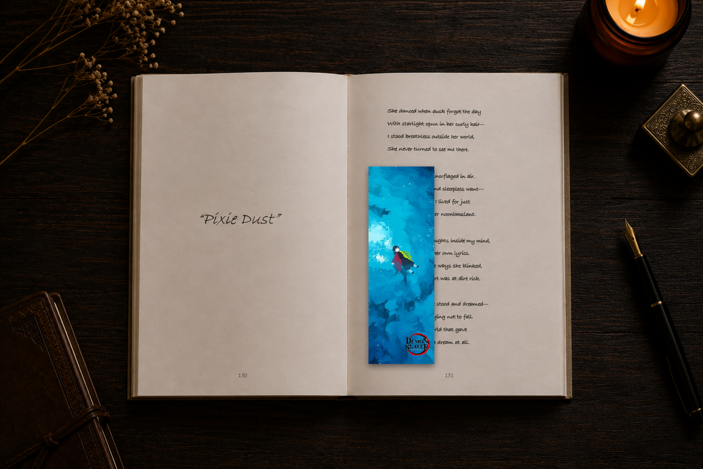 Anime Bookmarks Set of 10 (Standard Size)